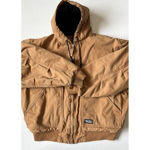 WALLS - Men's Heavyweight Duck Insulated Hooded Jacket W35203L - XX-Large - 2XL‎
